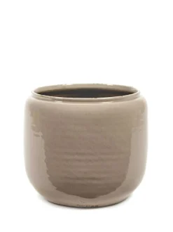 Potten En Vazen|ohgreen Glazed shades Sierpot costa 18,5x18,5x19 roz