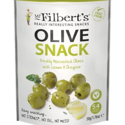 Voeding|ohgreen Groene olijven met citroen en oregano 50g