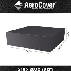 Accessoires En Onderhoud|ohgreen Hoes loungeset 210x200xh70cm