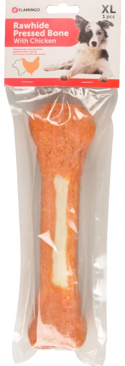 Hond Voeding|ohgreen Hondenbeen wit kip 330g-25cm