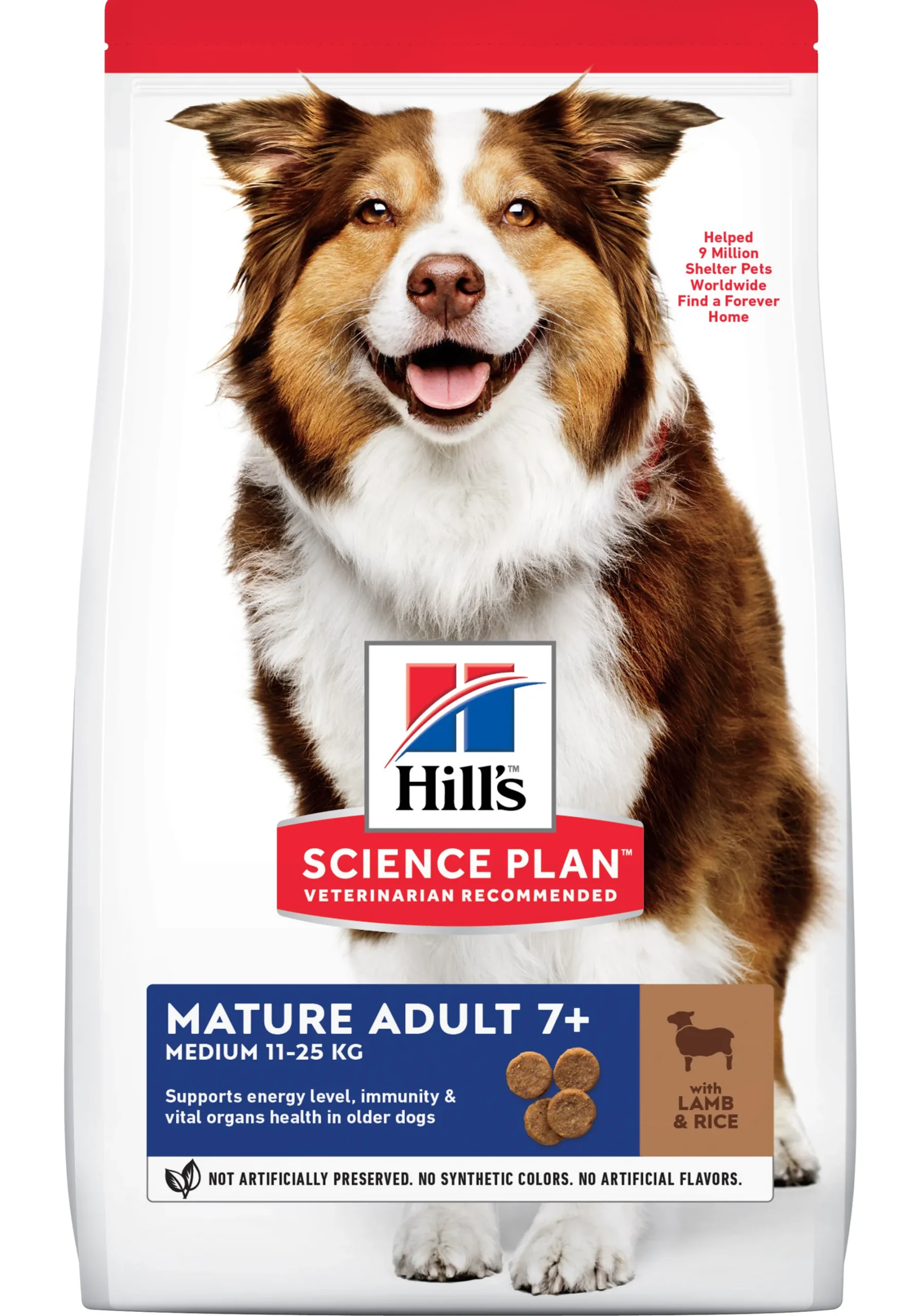 Hond Voeding|Werelddierendag|ohgreen Hondenbrokken hill's science plan mature adult medium lam & rijst 12kg