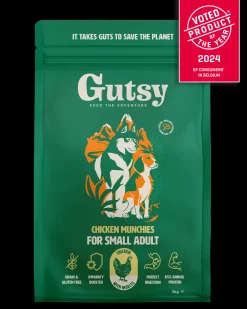Hond Voeding|ohgreen Hondenbrokken kip en insect 10kg adult small