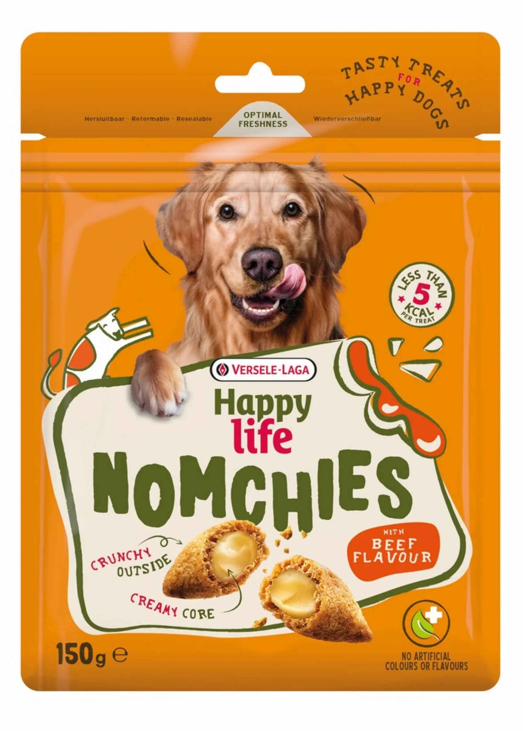 Hond Voeding|ohgreen Hondensnackshappy life nomchies beef 150g