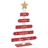 Kerstdecoratie|ohgreen Houten kerstboom h35cm