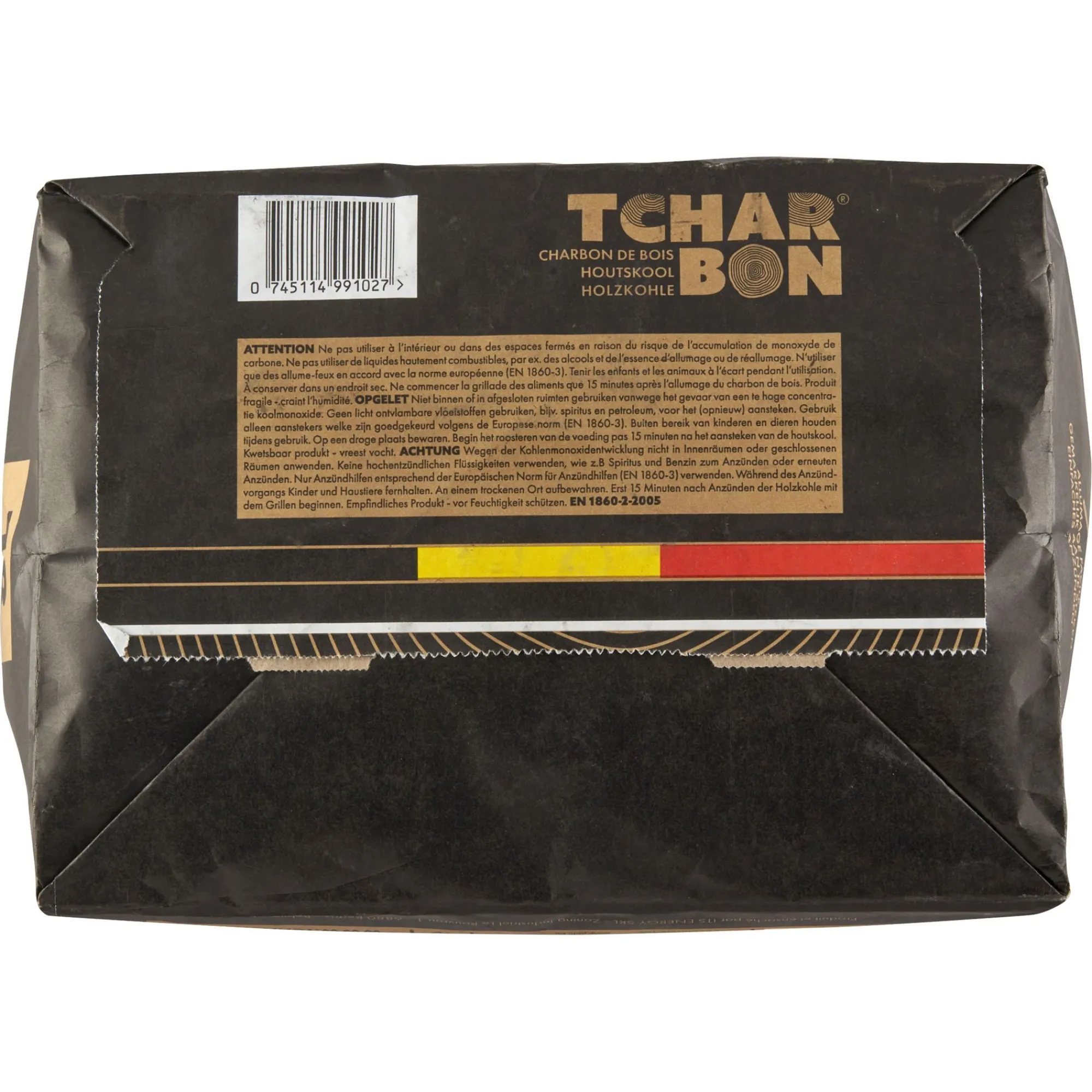 Brandstof En Aanmaak|Ecocheques|ohgreen Houtskoolzak 100% belg 1,2kg