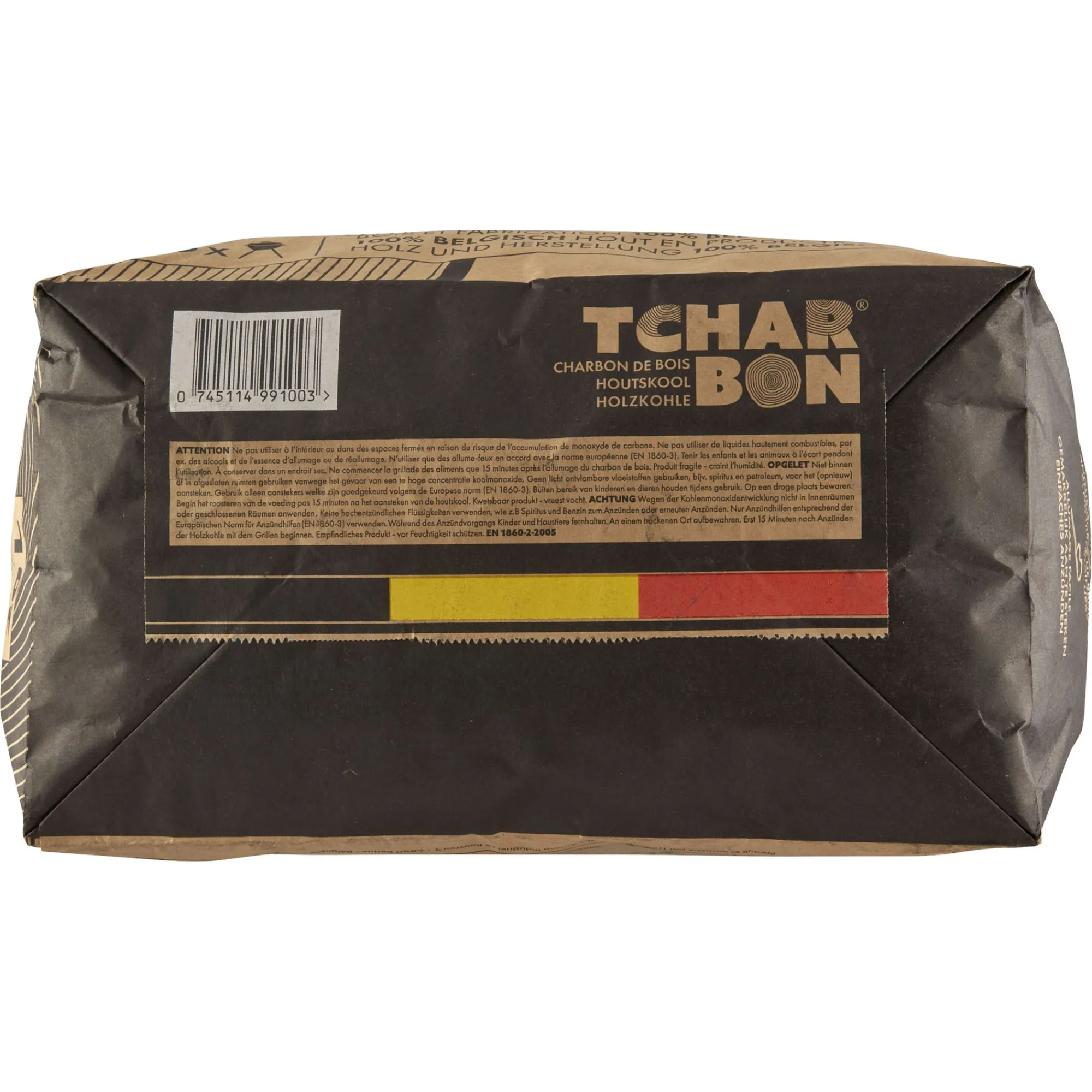 Brandstof En Aanmaak|Ecocheques|ohgreen Houtskoolzak 100% belg 3kg