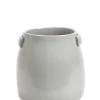 Potten En Vazen|ohgreen Jars Pot tabor m grey d25h24
