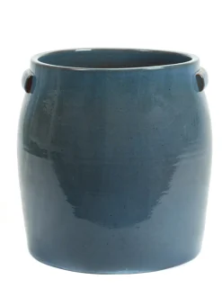 Potten En Vazen|ohgreen Jars Pot tabor xl blue d35h33