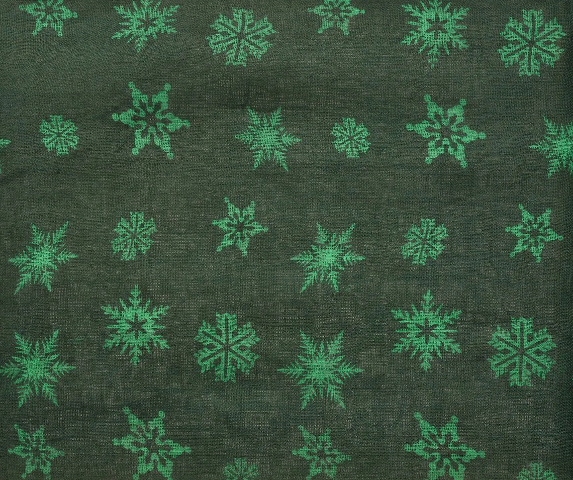 Winter|ohgreen Jutehoes H100xØ75cm groen met aantrekkoord