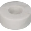 Sfeermakers|ohgreen Kandelaar marmer wit 9x9x3cm