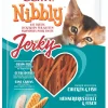 Kat Voeding|ohgreen Kattensnack nibbly jerky kip & vis 30g