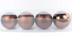 Kerstballen|ohgreen Kerstbal cacao (4sts)