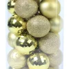 Kerstballen|ohgreen Kerstbal goud (30sts)