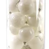Kerstballen|ohgreen Kerstbal wit (16sts)