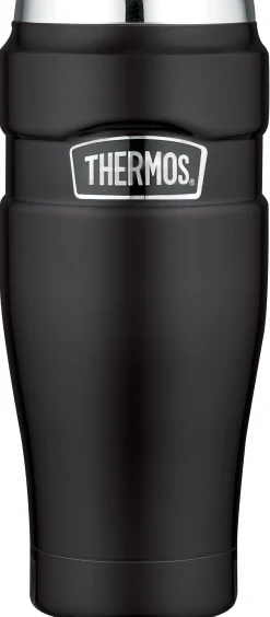 In En Rond De Keuken|ohgreen King tumbler mug zwart mat 470ml