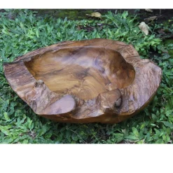 Hout|ohgreen Kom decowood 28x7,50cm