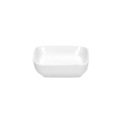 Servies|ohgreen KOM PORCELINO VIERKANT WIT 8,5X8,5X2,5 CM