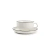Servies|ohgreen Kop en schotel Studio Base wit