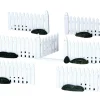 Lemax Kerstdorpen|ohgreen Kunststof schutting, set van 7