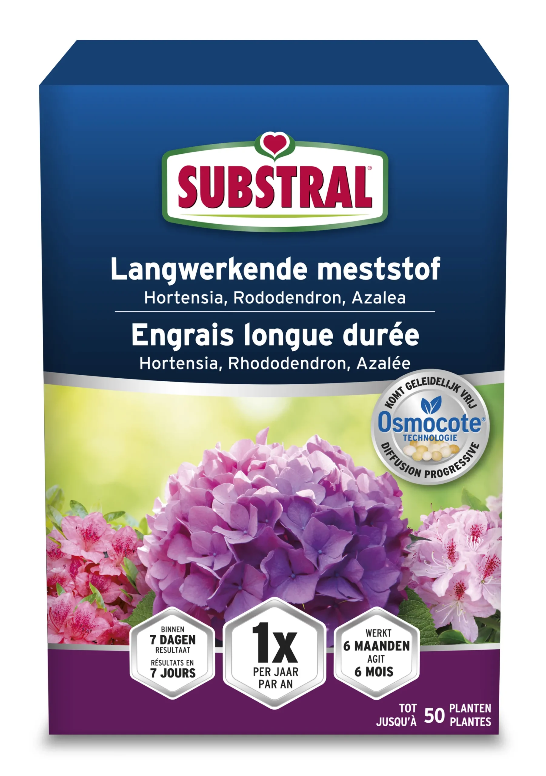 Meststoffen|ohgreen Langwerkende meststof voor Hortensia, Rhododendron en Azalea Osmocote 750g