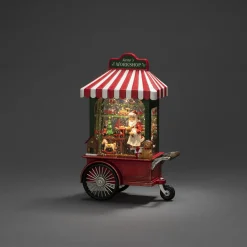Deco Verlichting Binnen|ohgreen Led kerstlantaarn werkplaats van de kerstman