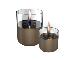 Lantaarns Olielampen En Fakkels|ohgreen Lilly 8 & 10 - set van 2 kaarsen