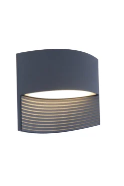 Verlichting|Ecocheques|ohgreen Lotus wandlamp donkergrijs led 11w