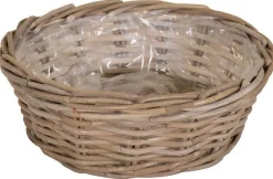 Manden|ohgreen Mand Evi rond laag d25x13cm