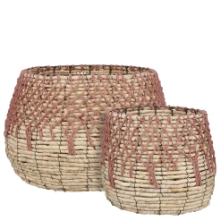 Potten En Vazen|ohgreen Mand roze - h26xd32cm