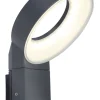 Verlichting|Ecocheques|ohgreen Meridian wandlamp donkergrijs led 16w