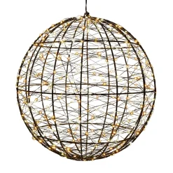 Deco Verlichting Binnen|ohgreen Metalen bal met 500led lampjes