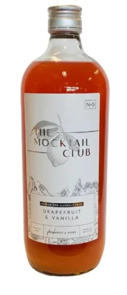 Drank|ohgreen Mocktail grapefruit & vanille