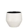 Potten En Vazen|ohgreen Morris pot rond wit - h21xd24cm
