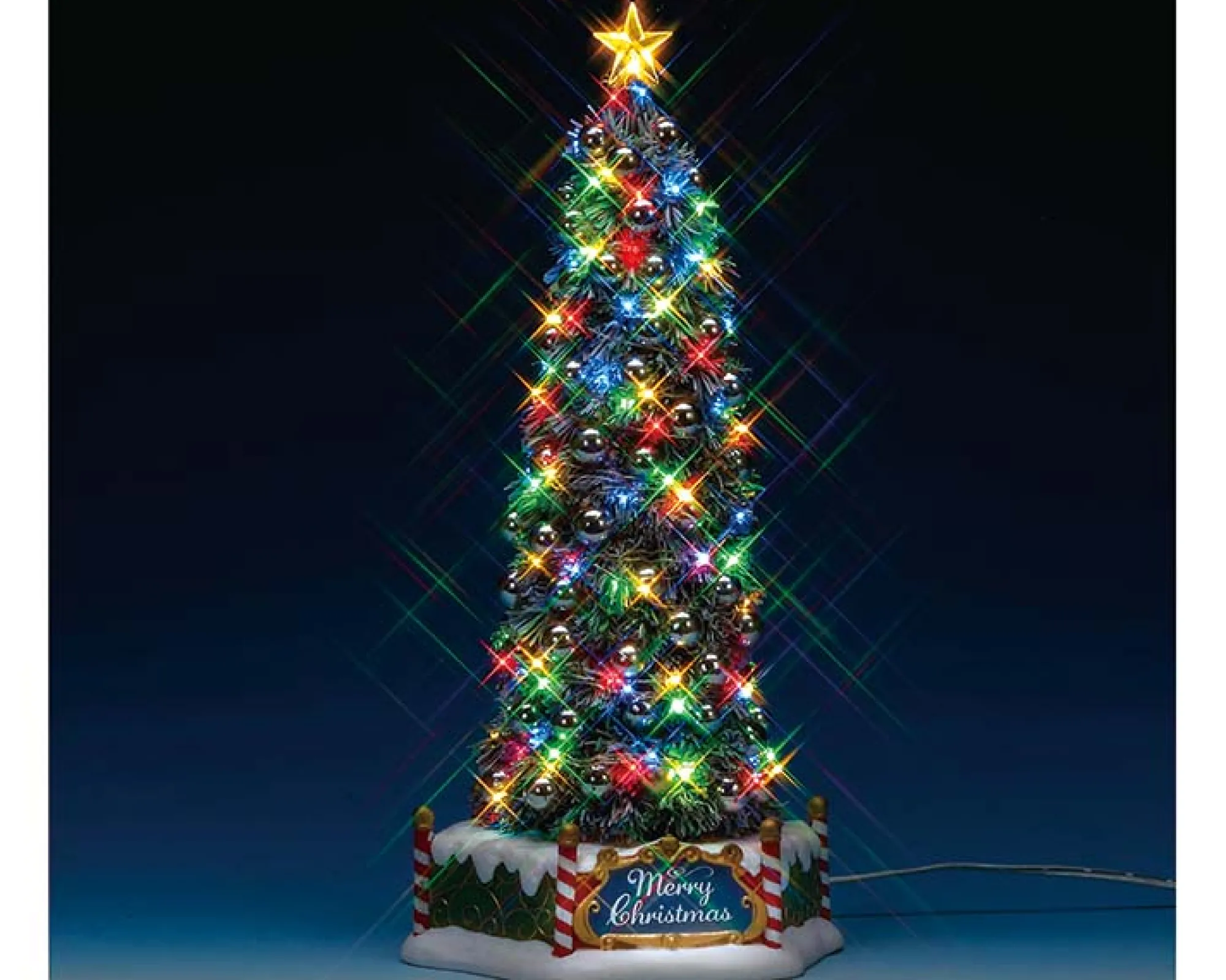 Lemax Kerstdorpen|ohgreen Nieuwe majestic kerstboom, b/o (4,5v)