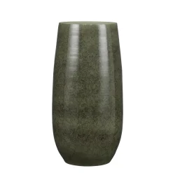 Potten En Vazen|ohgreen Oliver vaas rond groen - h50xd26cm