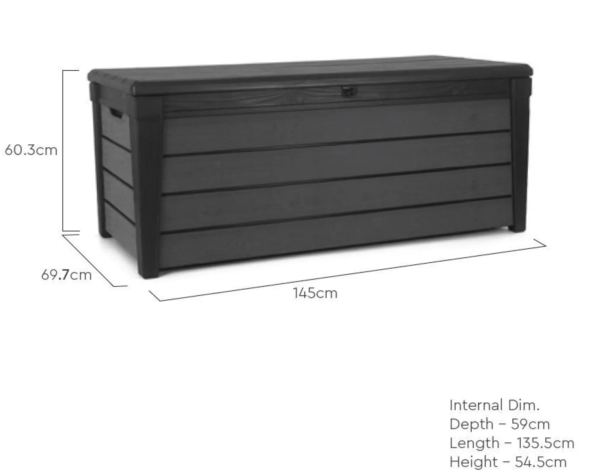 Opbergen|ohgreen Opbergbox Brushwood 455L