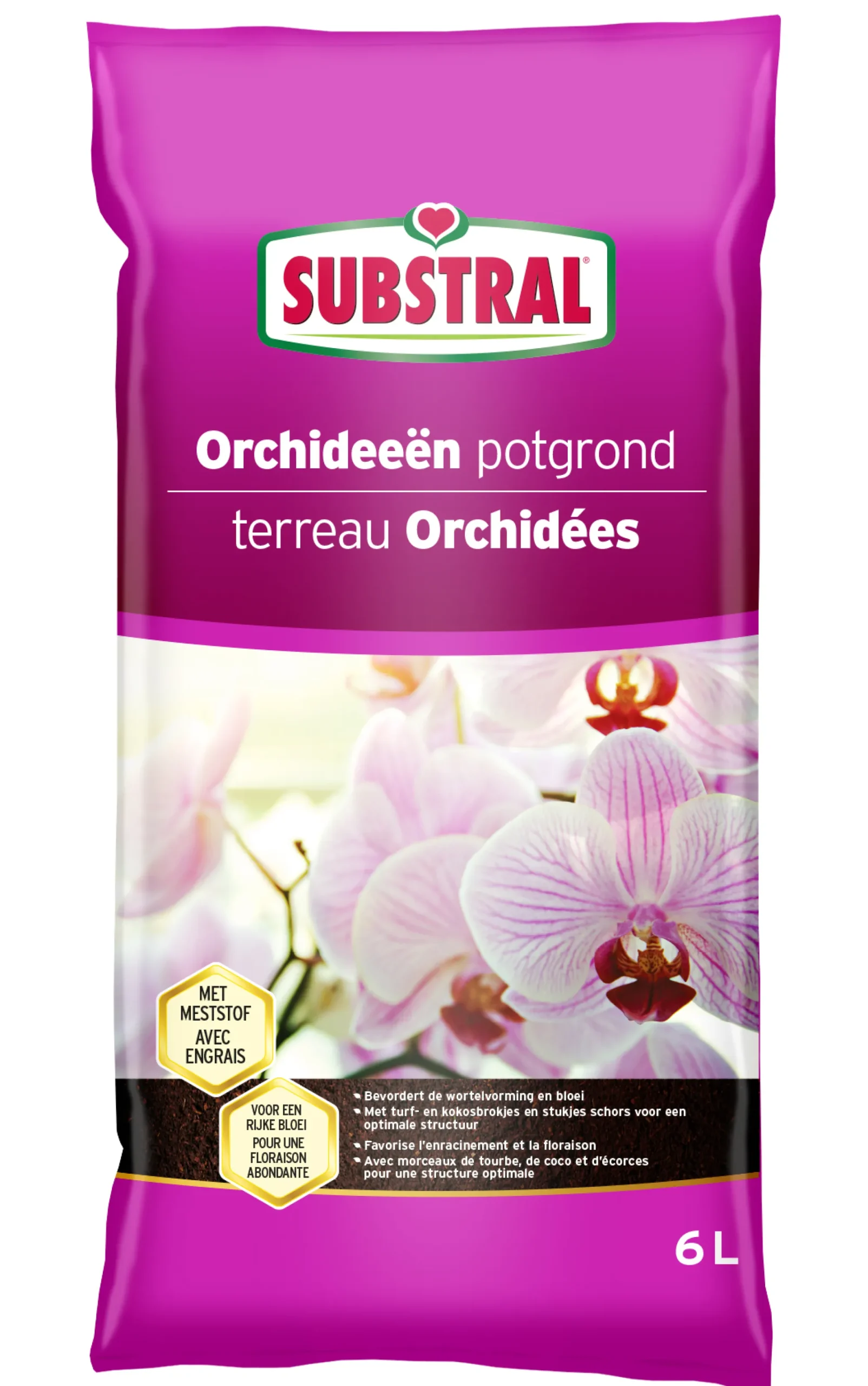 Bodemverbetering|Ecocheques|ohgreen Orchideeënpotgrond 6L