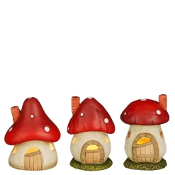 Sfeermakers|Herfst|ohgreen Paddestoel huis - l9,5xb7,5xh11,5
