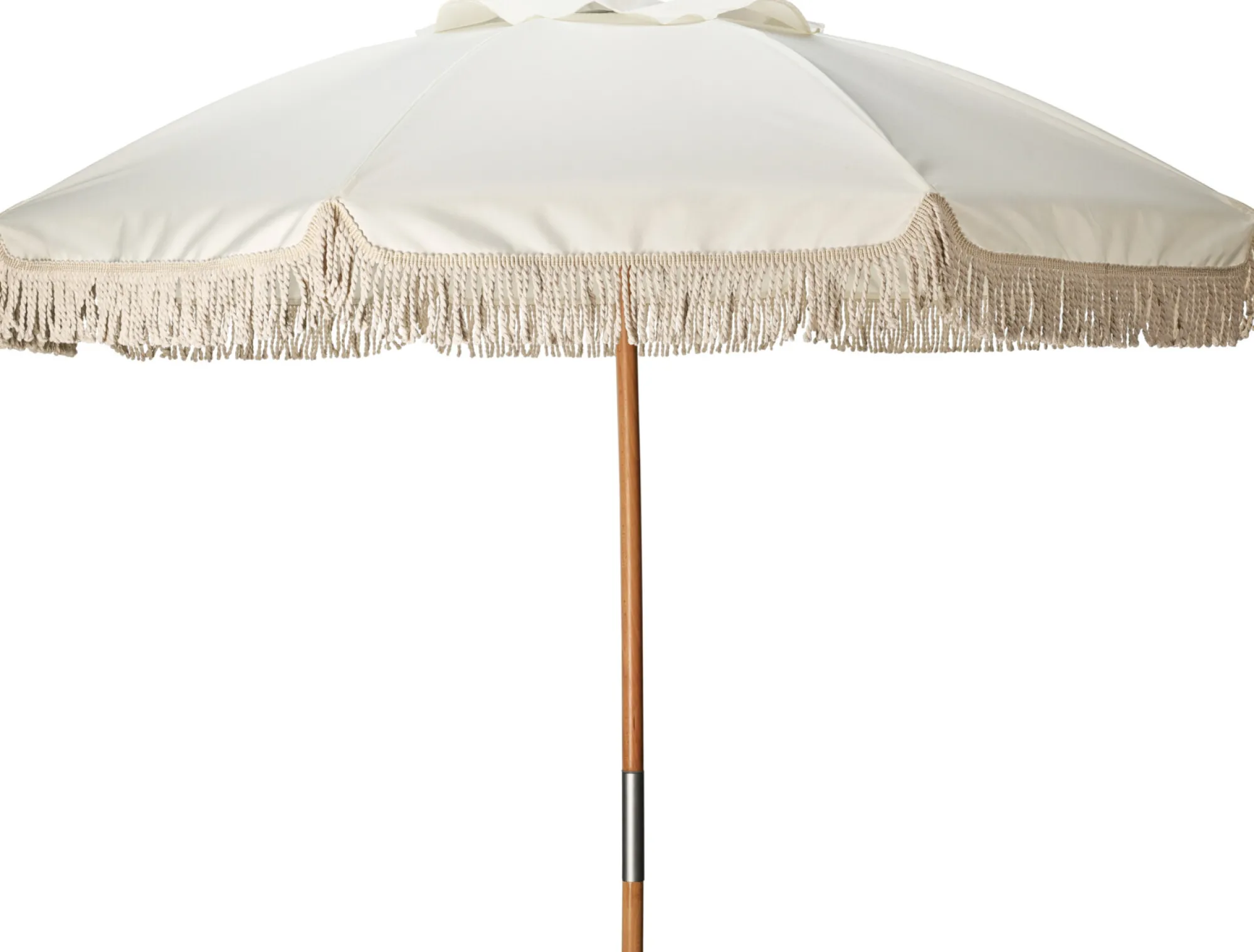 Parasol|ohgreen Parasol houtstok creme