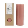 Kaarsen|ohgreen Pillar kaars roestrood