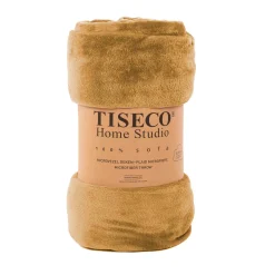 Cosy Corner|ohgreen Plaid cosy microflanel 130x160cm, indian tan