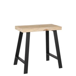 Meubilair|ohgreen Plano kruk l.bruin - l46xb32xh46cm
