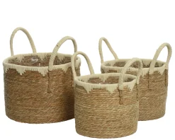 Potten En Vazen|ohgreen Planter gras creme 34cm