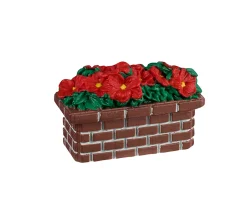 Lemax Kerstdorpen|ohgreen Poinsettia planter