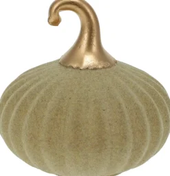 Sfeermakers|Herfst|ohgreen Pompoen in glas beige 10cm