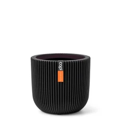 Potten En Vazen|ohgreen Pot bol groove 14x13