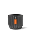 Potten En Vazen|ohgreen Pot bol Groove 9x8