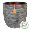 Kunststof|Ecocheques|ohgreen Pot bol rib 43x41 antraciet