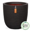Kunststof|Ecocheques|ohgreen Pot bol rib 54x52 zwart