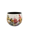 Potten En Vazen|ohgreen Pot floral white d15 h13